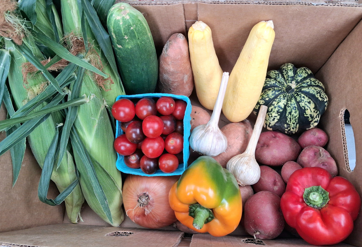 The Value Veggie Box for Four: **Veggies Only - No Fruit**