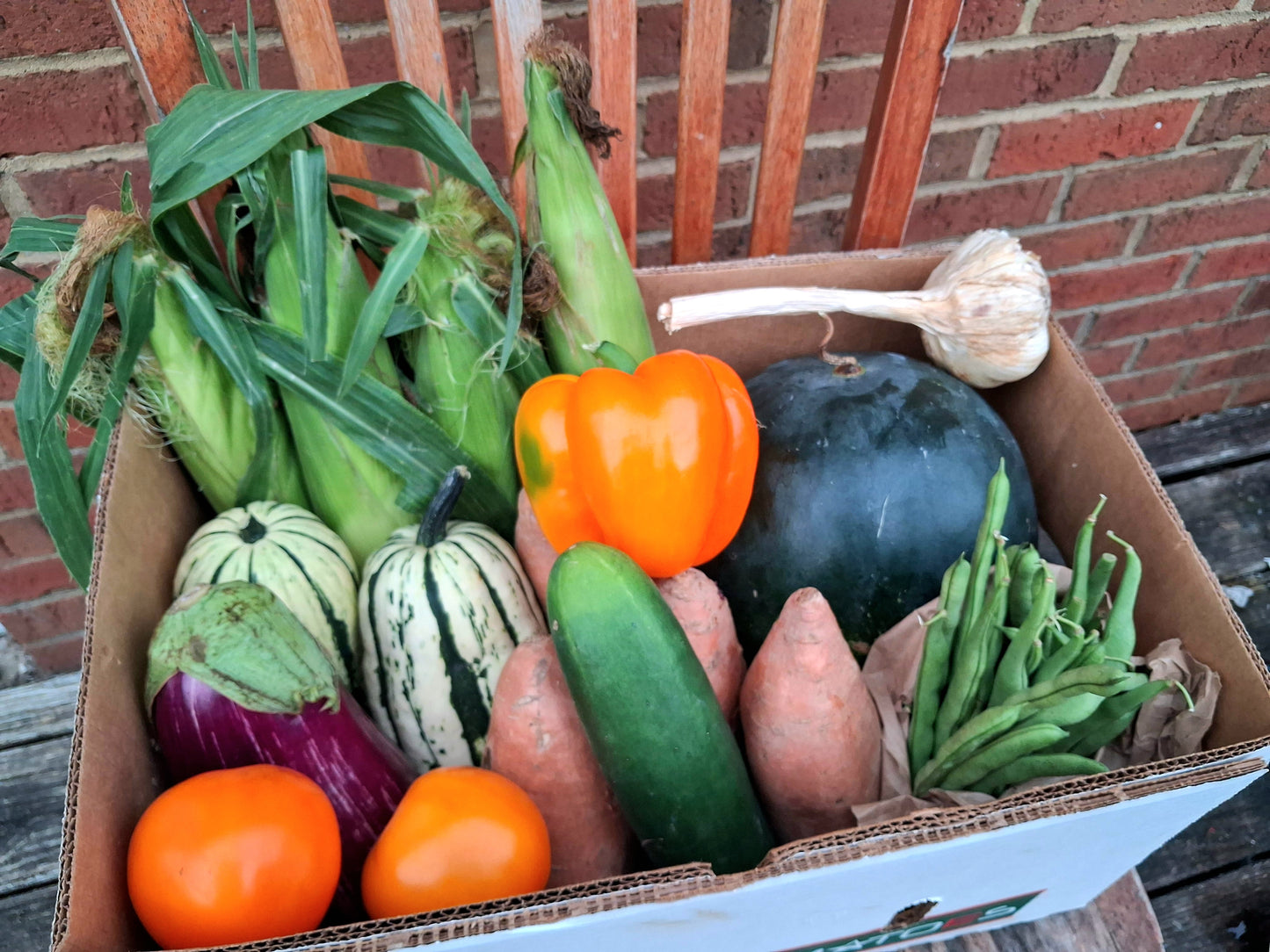 The Weekly Harvest Produce Box: Nourishment for Four!
